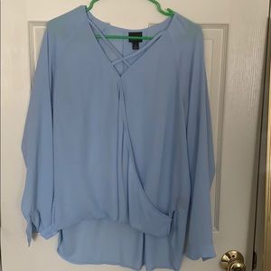 Pretty Powder Blue Worthington Top
